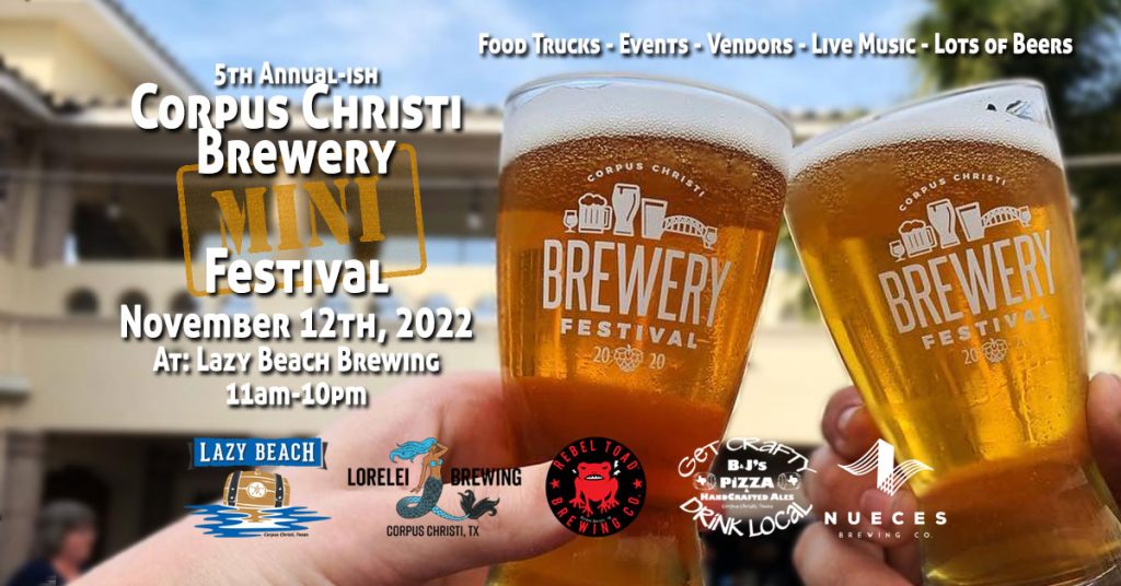 Lazy Beach Brewing Craft beer and Hard Kombucha for Corpus Christi, Texas