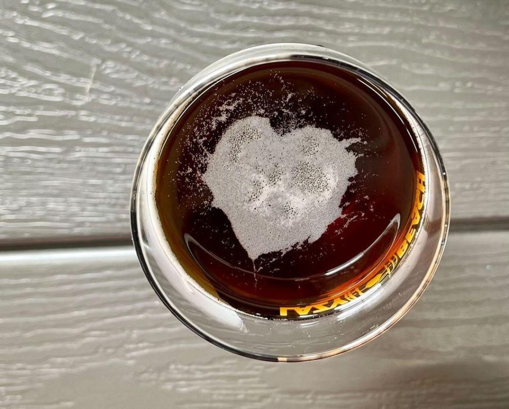 You can see the love in the beer. 