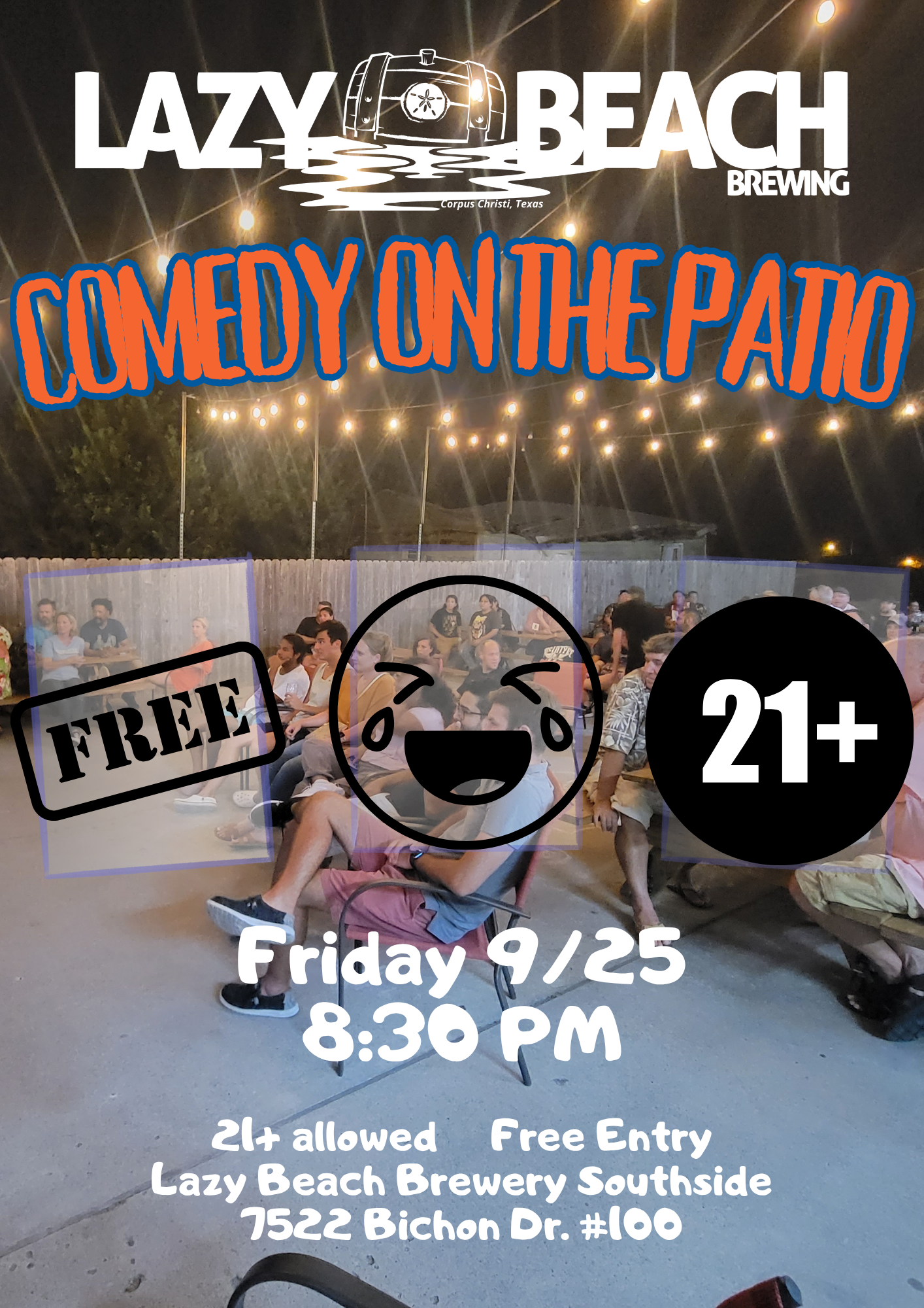 Comedy Showcase on the Patio