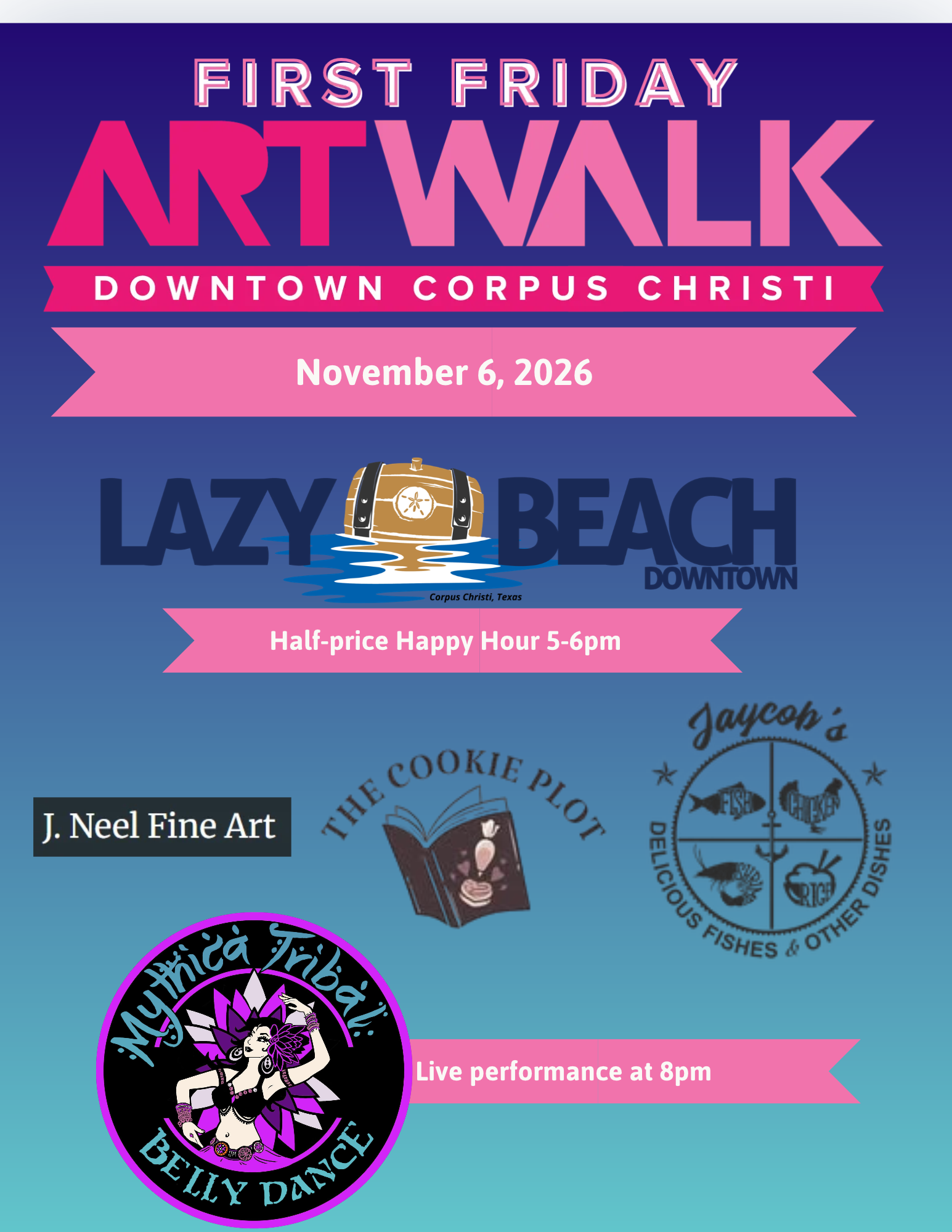 Artwalk @ Lazy Beach Downtown